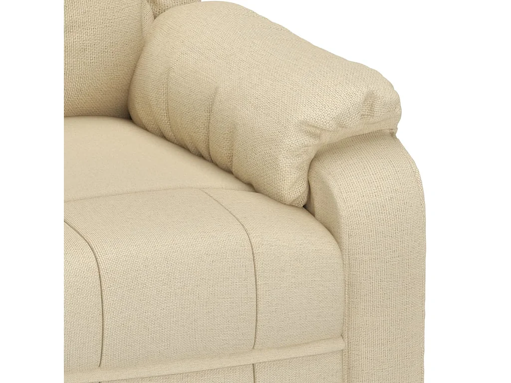 Sillón de relax | Silla | Sillón reclinable eléctrico de tela crema SHL7424