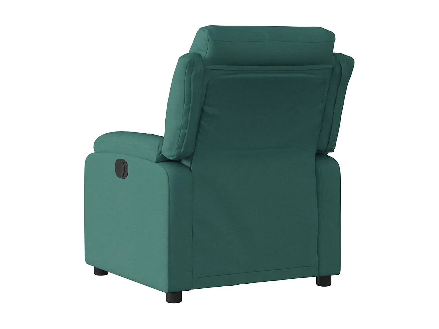 Relaxsessel Elektrisch | Lounge Sessel indoor Dunkelgrün Stoff SHL74135
