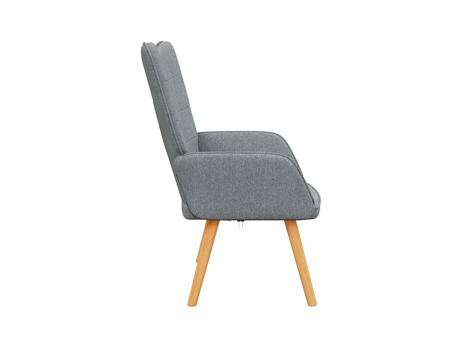Sillón de relax | Silla de relax de tela gris claro SHL7972