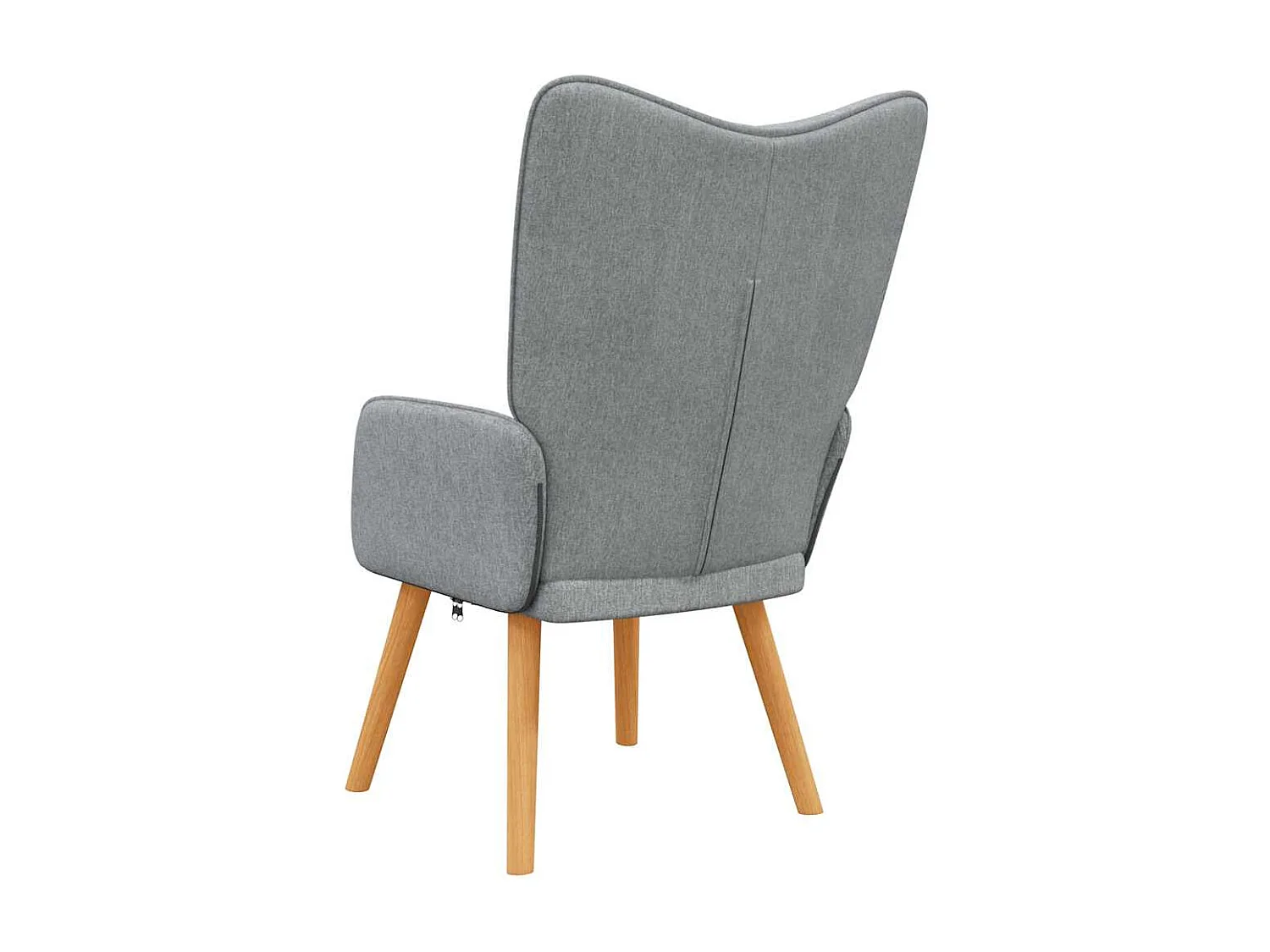 Fauteuil de relaxation-Chaise de bureau Gris clair Tissu SHL2257