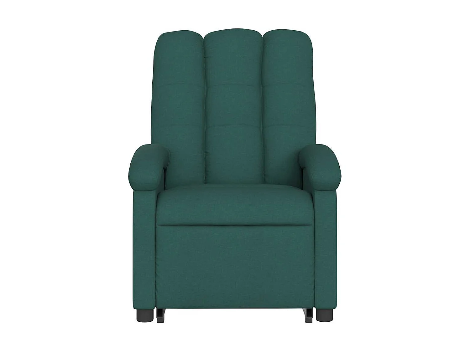 Sillón de salón | Silla | Sillón masaje eléctrico reclinable elevable tela verde oscuro SHL8817