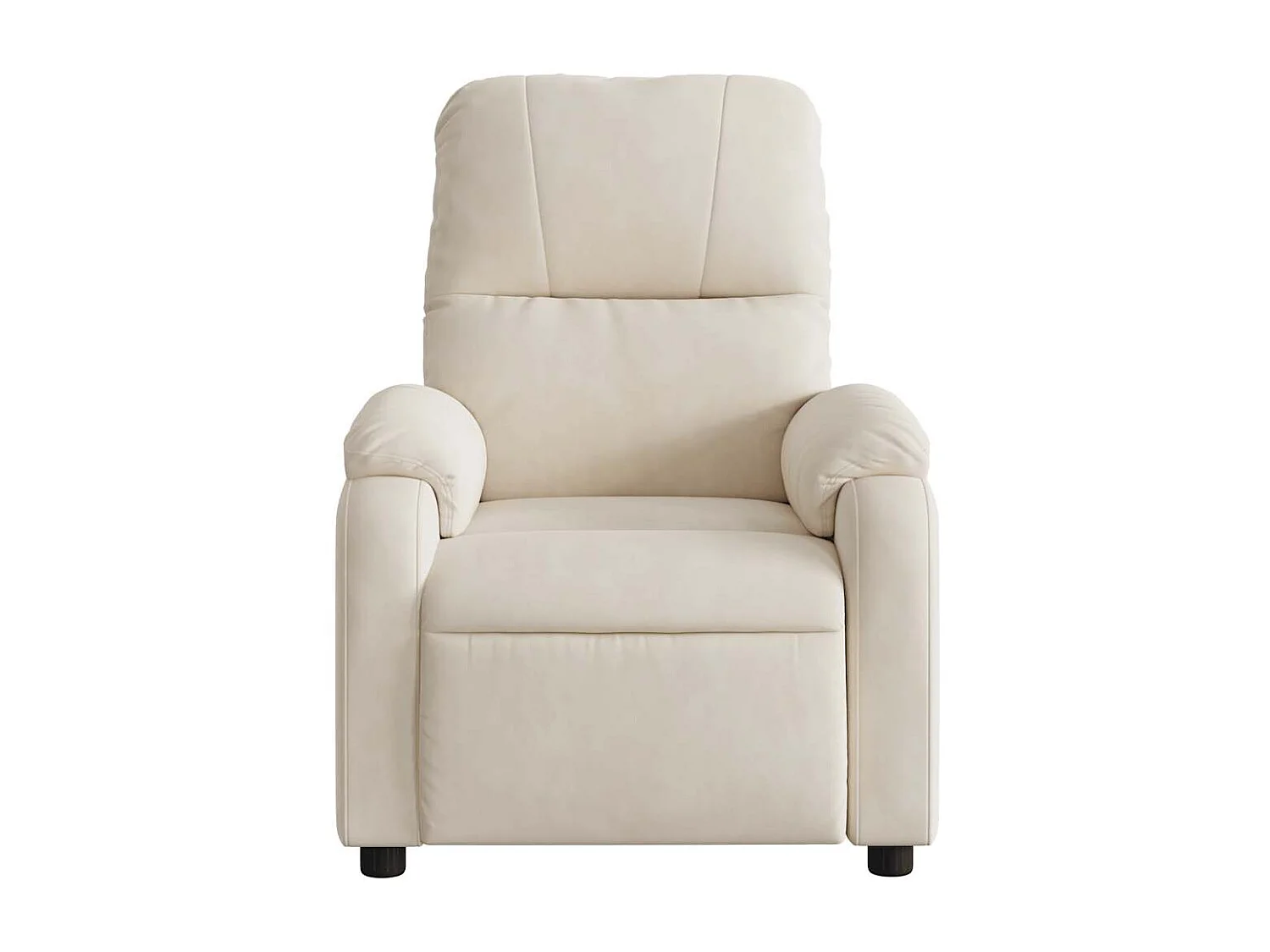 Sillón de relax | Silla | Sillón reclinable tela de microfibra beige SHL8281