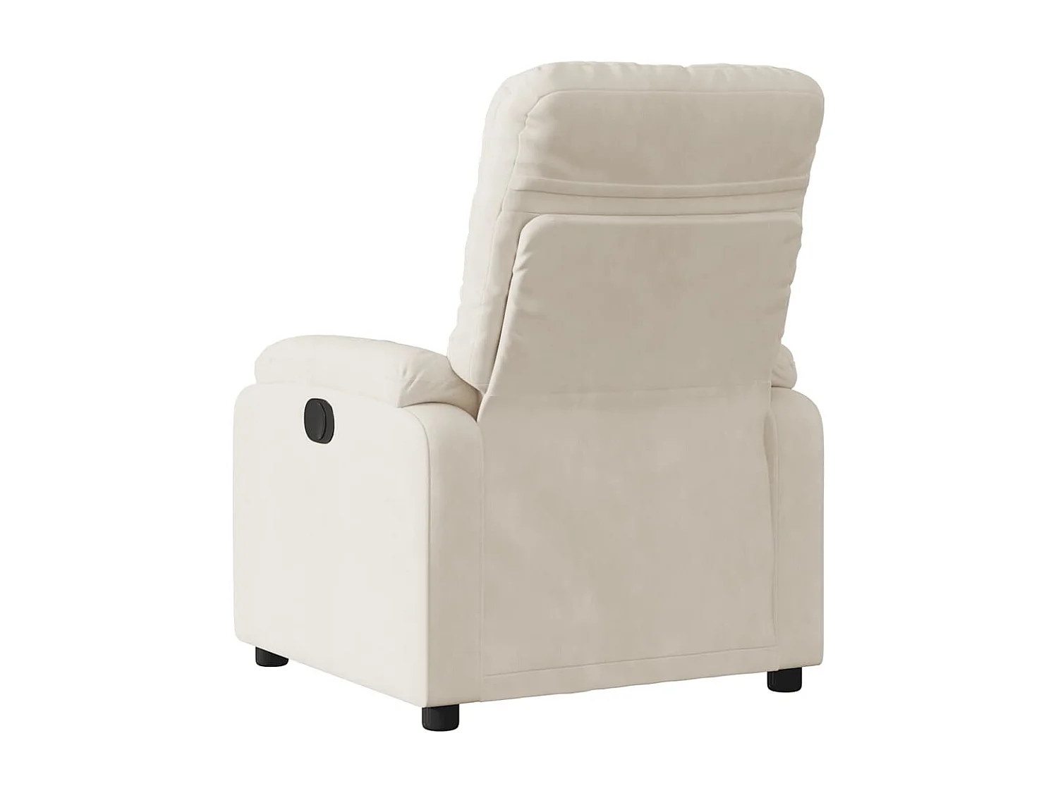 Relaxsessel | Lounge Sessel für Wohnzimmer Beige Mikrofasergewebe SHL32050