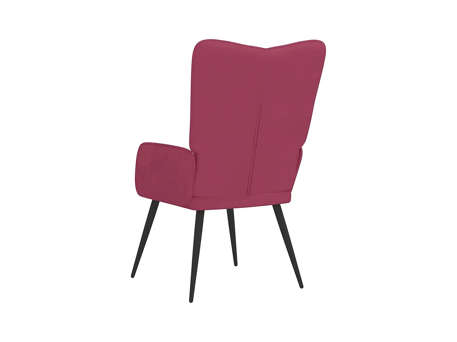 Sillón de relax | Silla de relax de terciopelo rojo vino tinto SHL7238