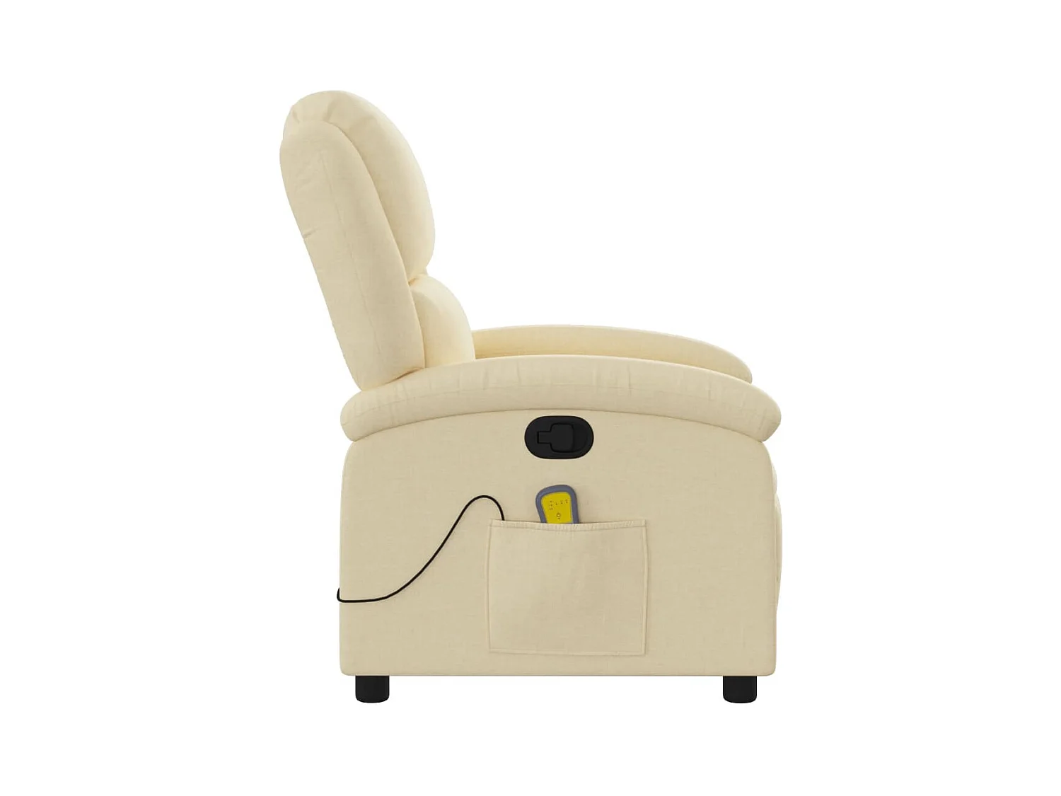 Sillón de salón | Silla | Sillón de masaje reclinable de tela crema SHL6727