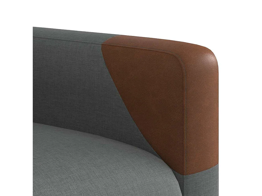 Sillón de relax | Sillón reclinable de tela gris oscuro SHL8860