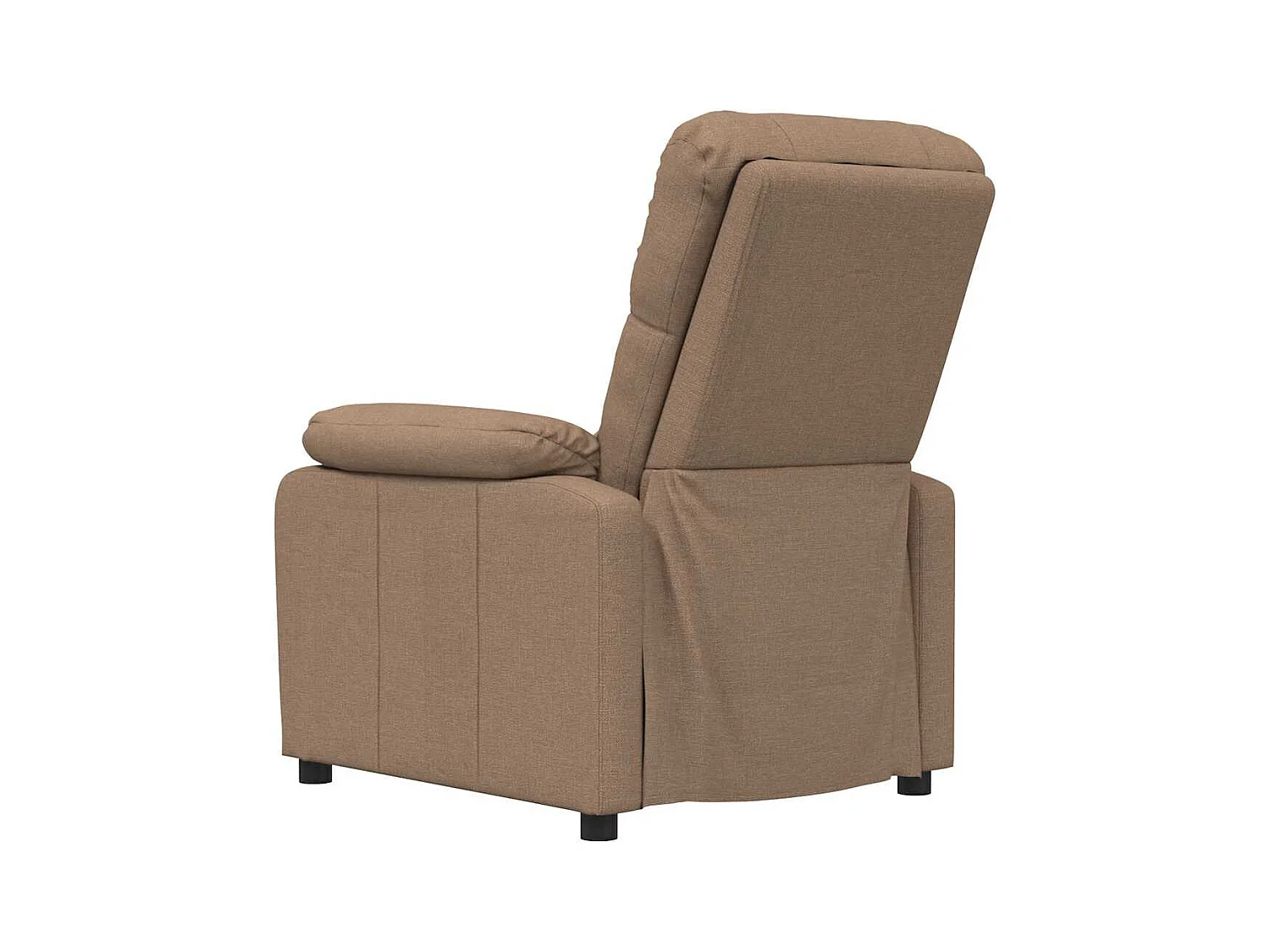 Poltrona | Cadeira Relax | Cadeira reclinável tecido castanho SHL839783