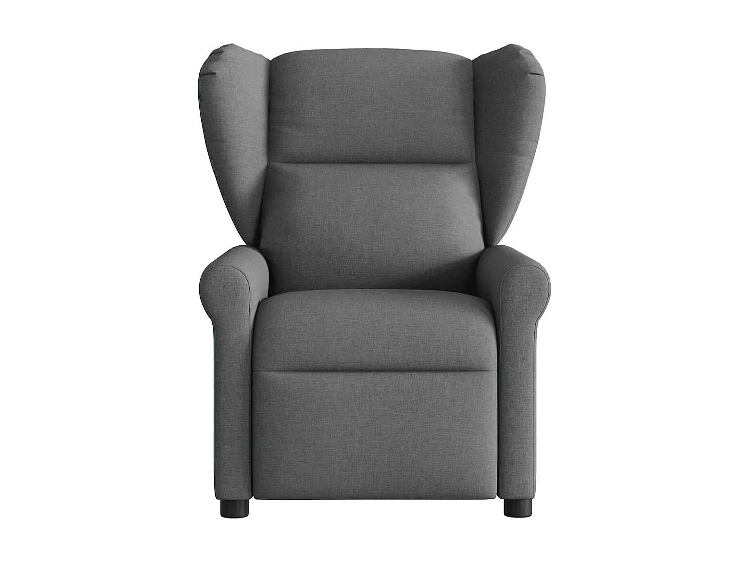 Fauteuil inclinable-Chaise de relax-Fauteuil TV Gris foncé Tissu SHL5236