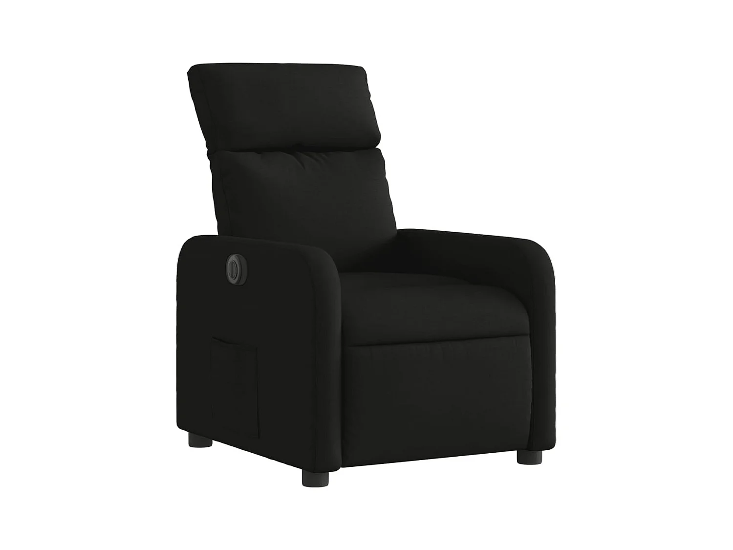 Sillón de relax | Silla | Sillón reclinable eléctrico de tela negro SHL8970