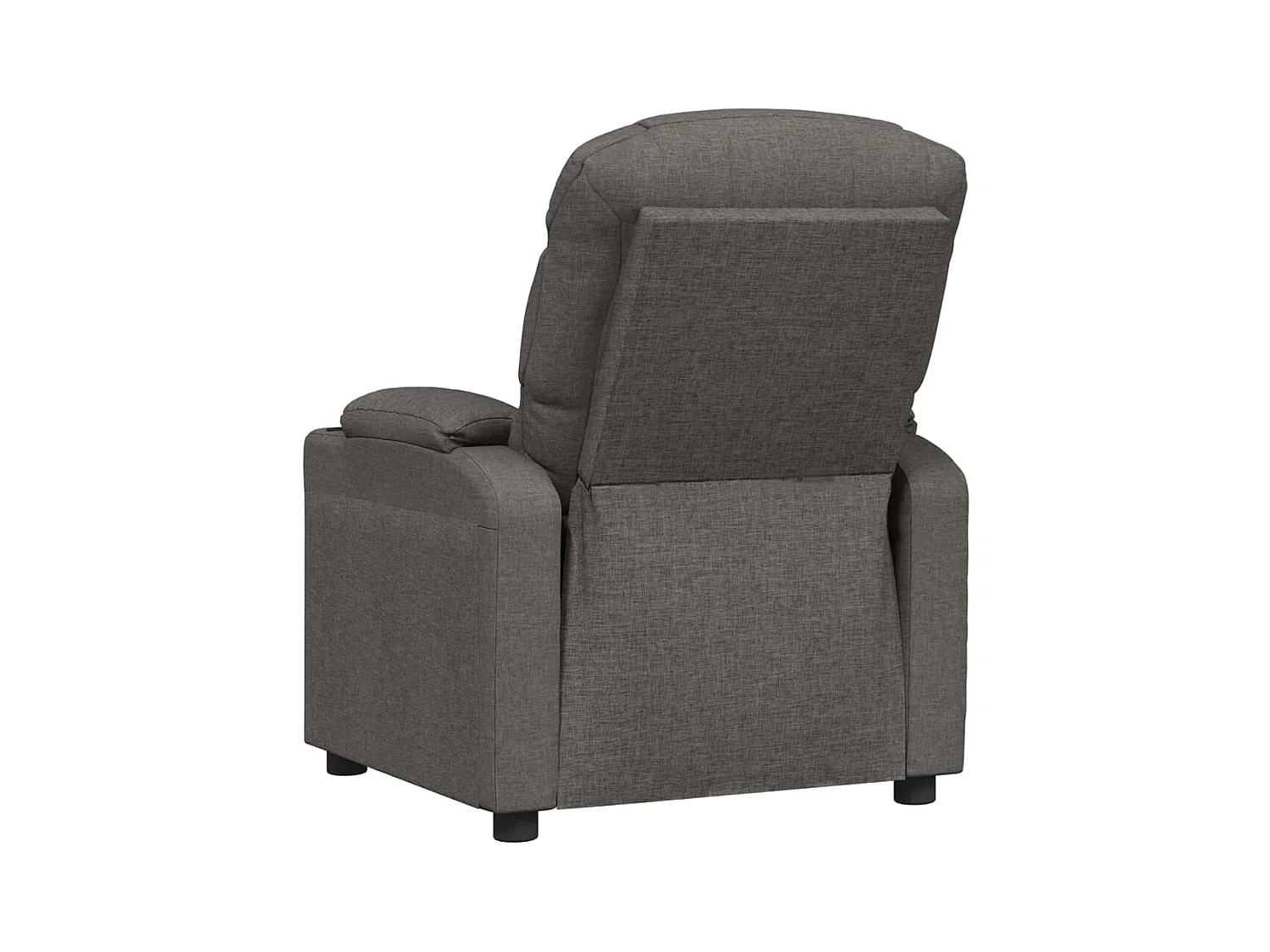 Sillón de relax | Silla | Sillón reclinable de tela gris oscuro SHL8447