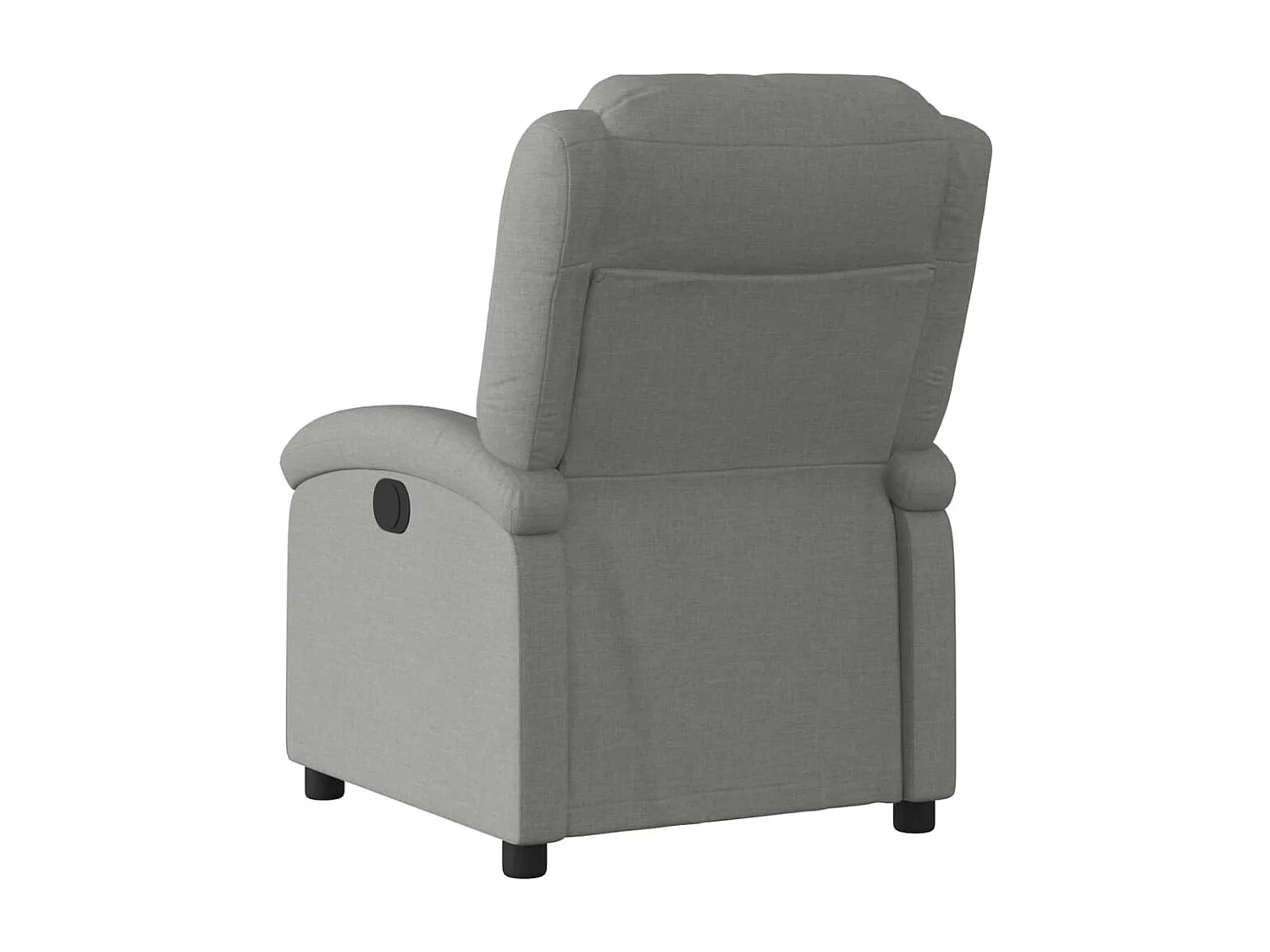 Fauteuil inclinable-Chaise de relax-Fauteuil salon gris foncé tissu SHL4607
