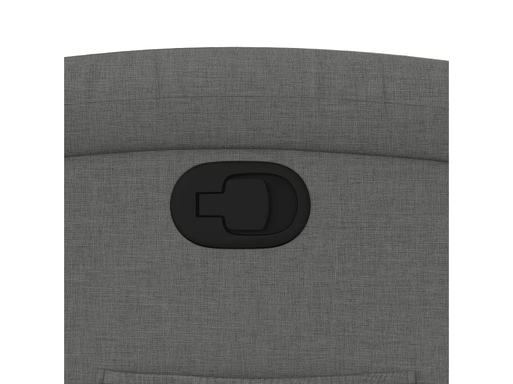 Fauteuil inclinable-Chaise de relax-Fauteuil salon gris foncé tissu SHL4607