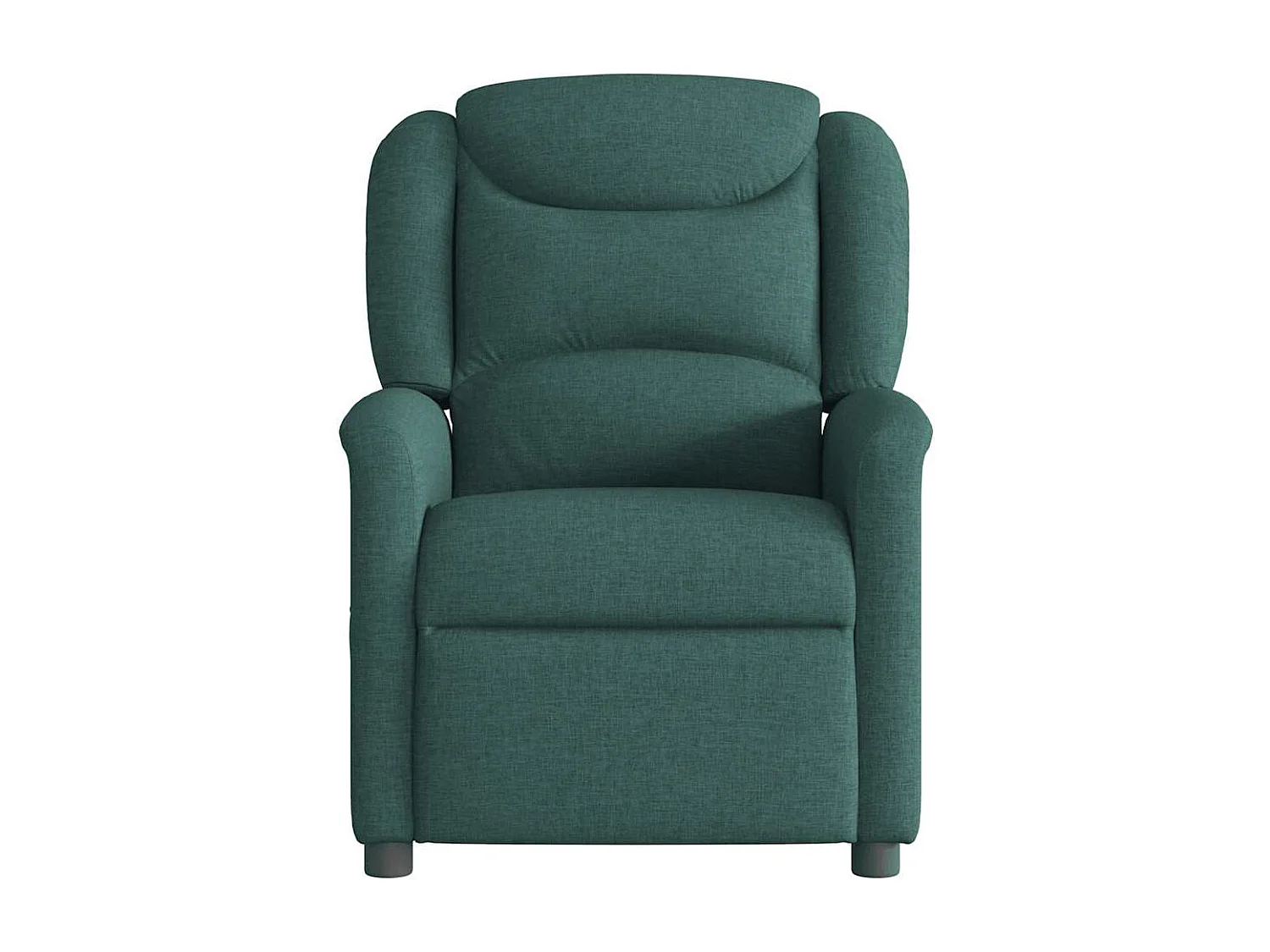 Fauteuil inclinable électrique-Fauteuil de massage de Salon Vert foncé Tissu SHL1803