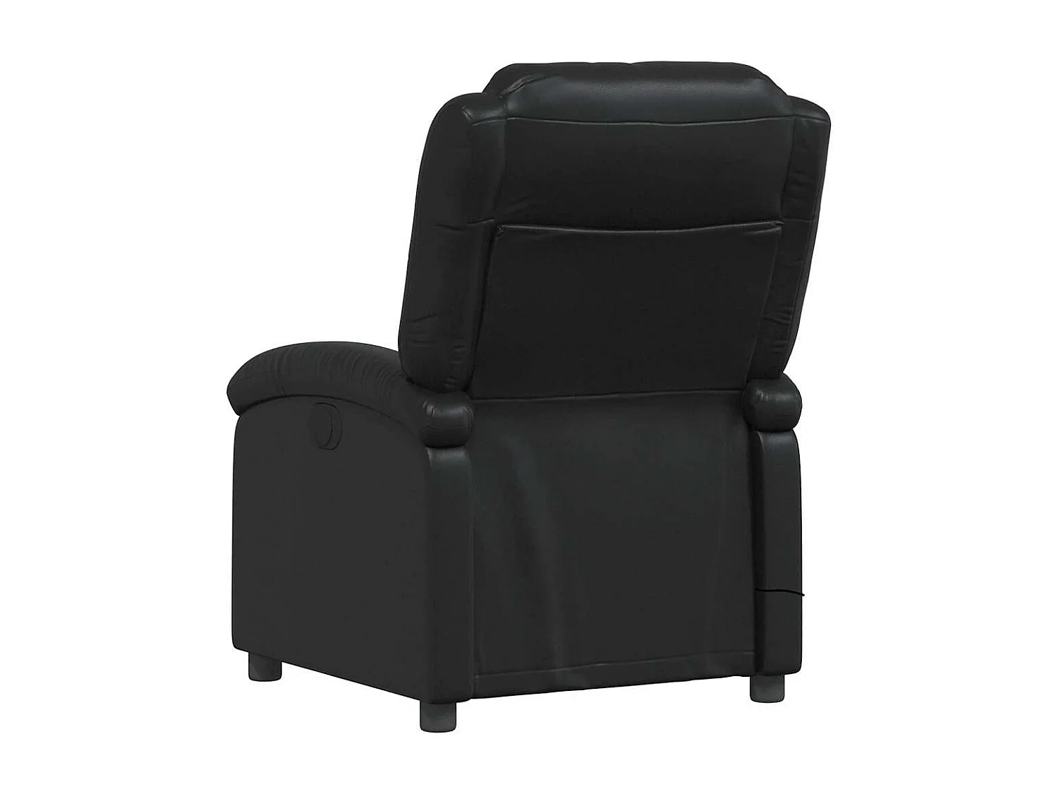 Sillón de salón | Silla | Sillón de masaje reclinable cuero sintético negro SHL2867
