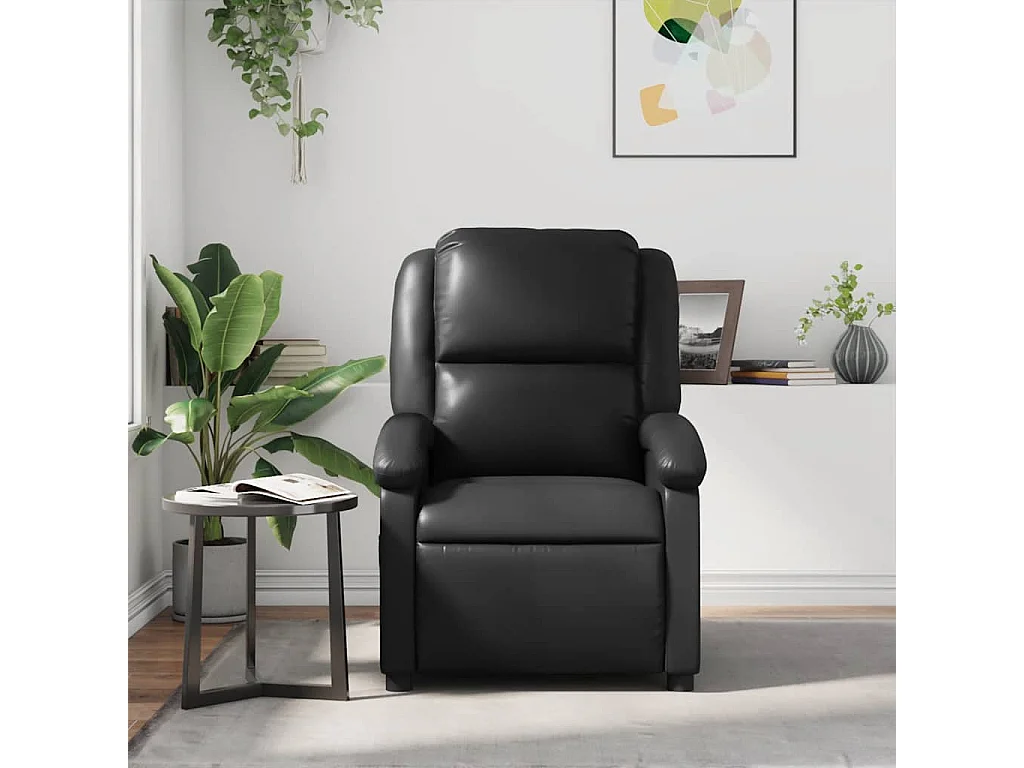 Relaxsessel | Massagesessel Schwarz Kunstleder SHL2497