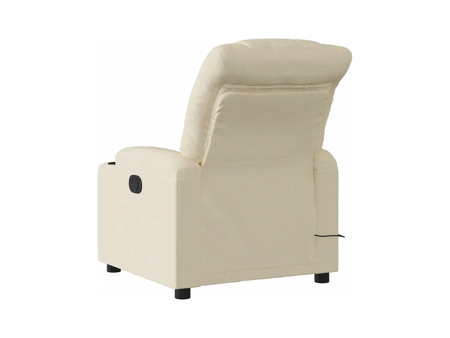 Sillón de salón | Silla | Sillón de masaje reclinable de tela crema SHL3498