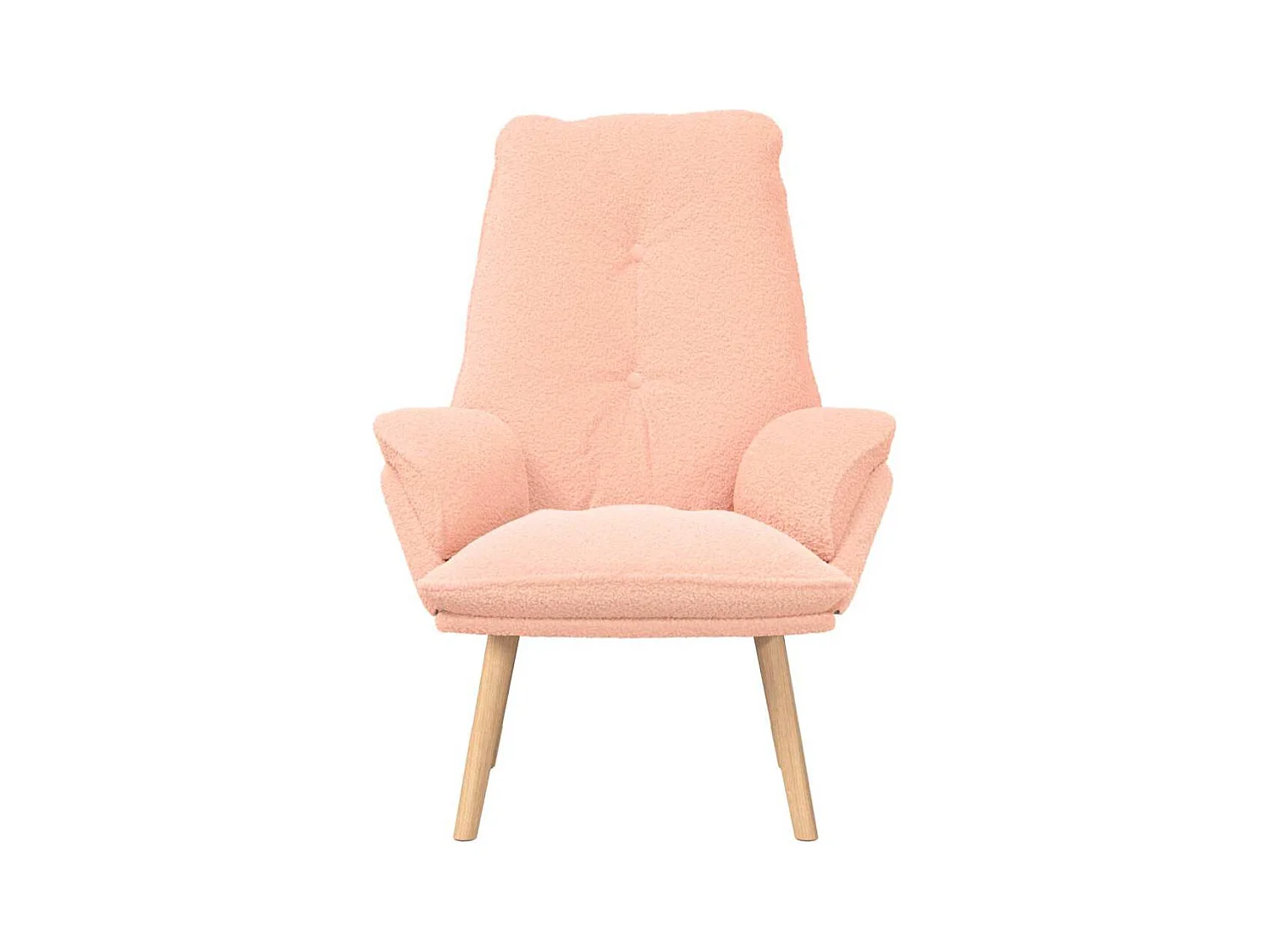 Sillón de relax | Silla Relax | Sillón de salón Rosa 69x74x93 cm tela SHL8859