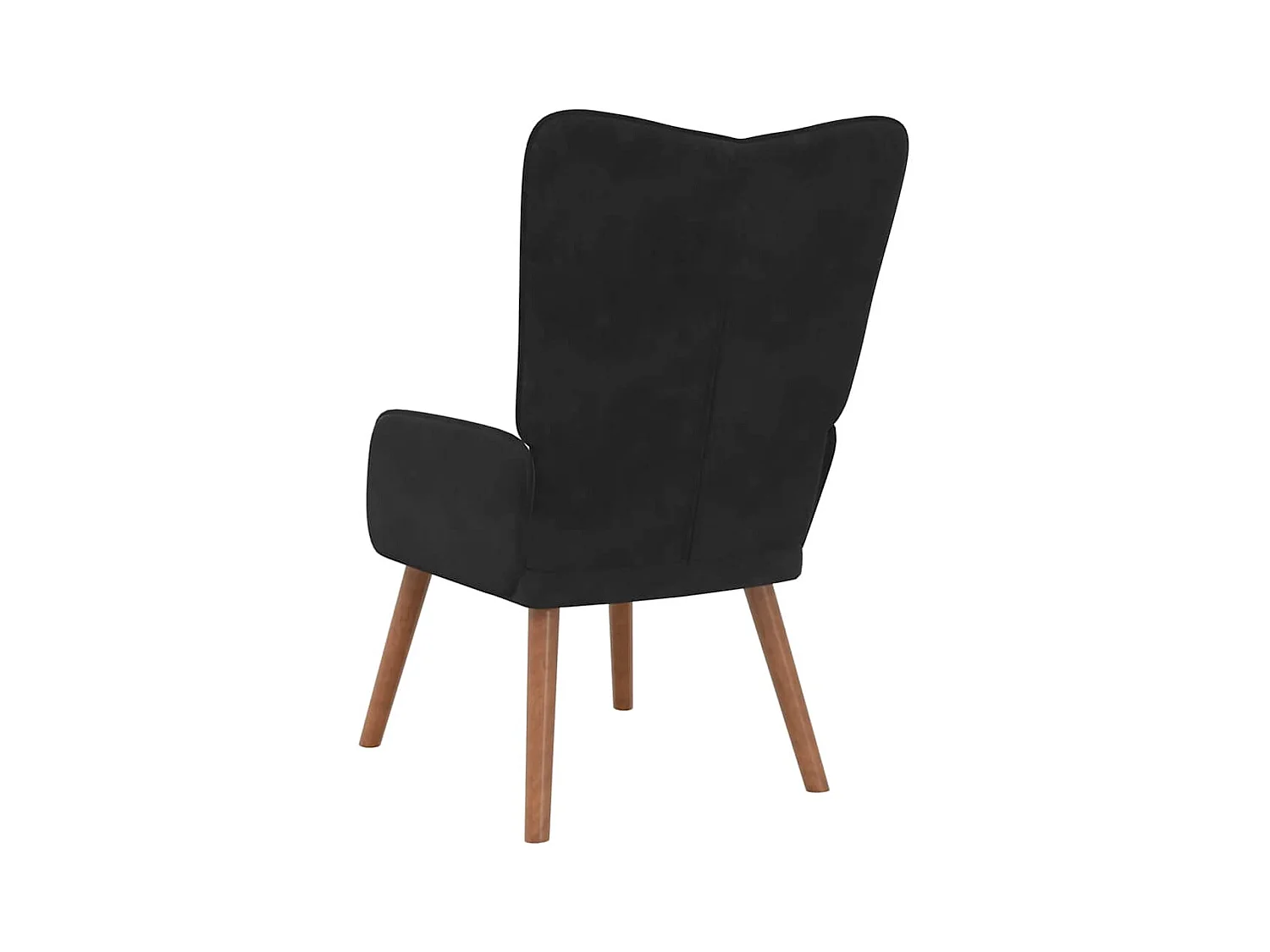 Poltrona | Cadeira Relax veludo preto SHL538016