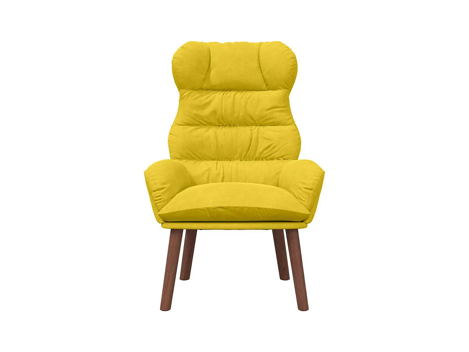Sillón de relax | Silla Relax | Sillón de salón Amarillo 69x74x93 cm Terciopelo SHL4990
