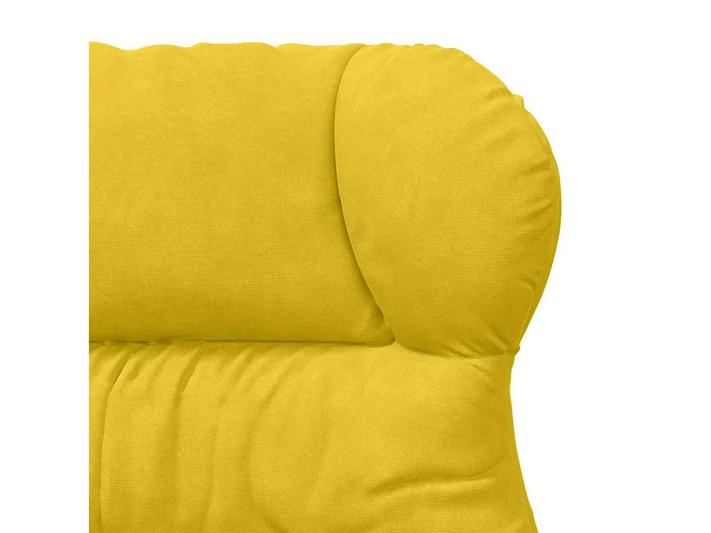 Sillón de relax | Silla Relax | Sillón de salón Amarillo 69x74x93 cm Terciopelo SHL4990