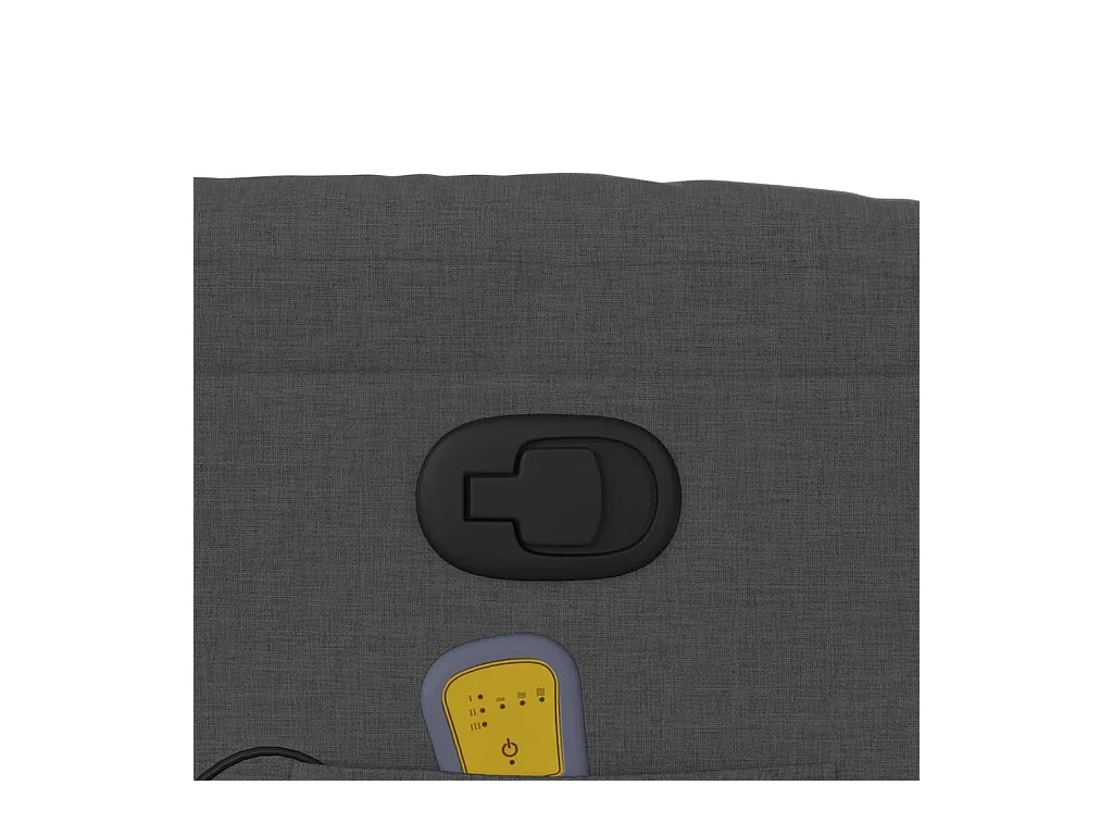 Sillón de salón | Silla | Sillón de masaje reclinable de tela gris oscuro SHL2846