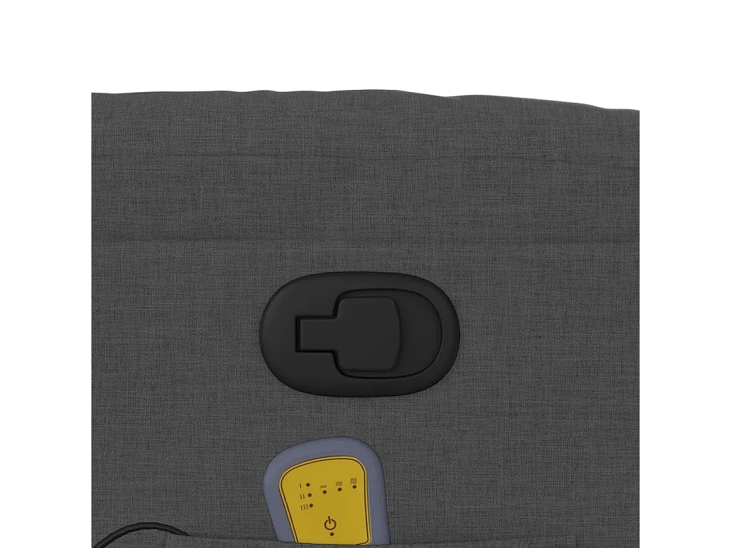 Relaxsessel | Massagesessel Dunkelgrau Stoff SHL5657