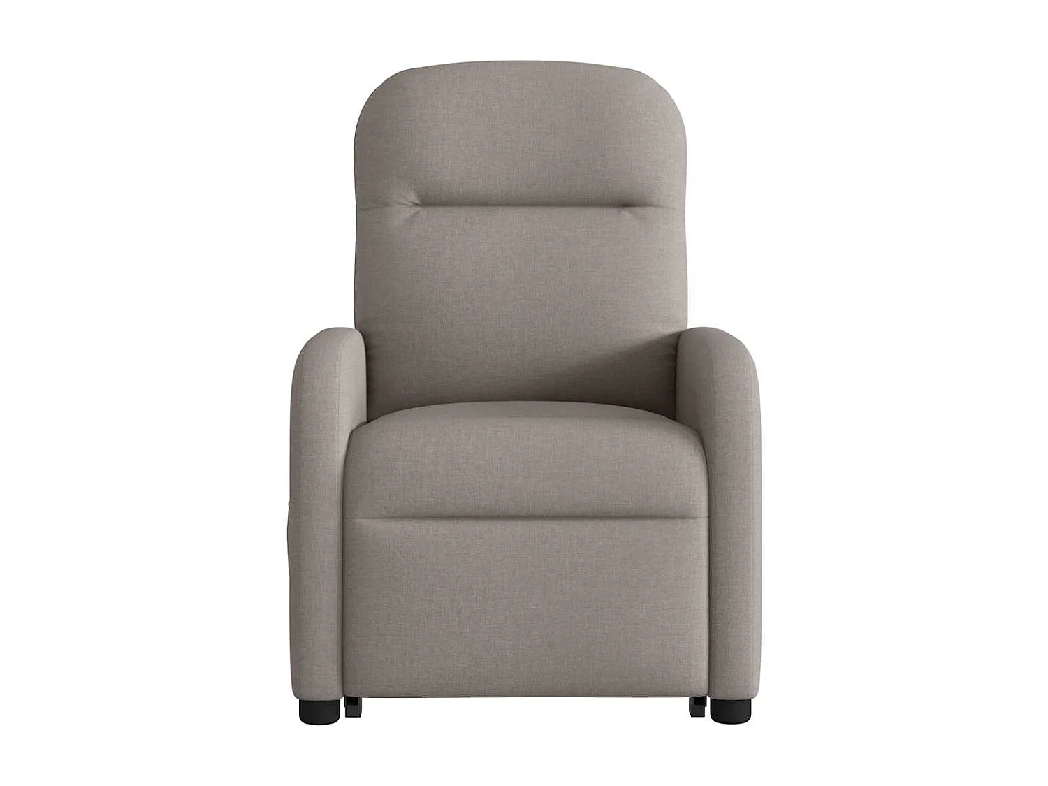 Fauteuil inclinable électrique-Chaise de relax-Fauteuil de Massage Taupe Tissu SHL5012