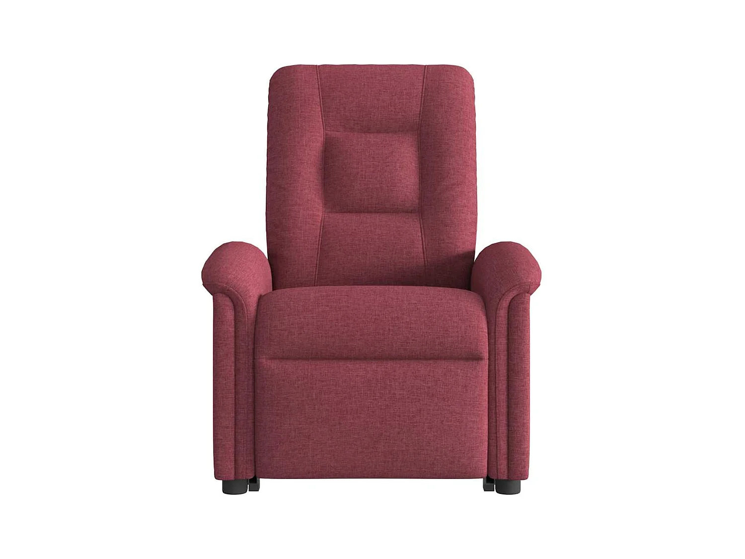 Sillón de salón | Silla | Sillón de masaje eléctrico reclinable elevable tela rojo tinto SHL2346