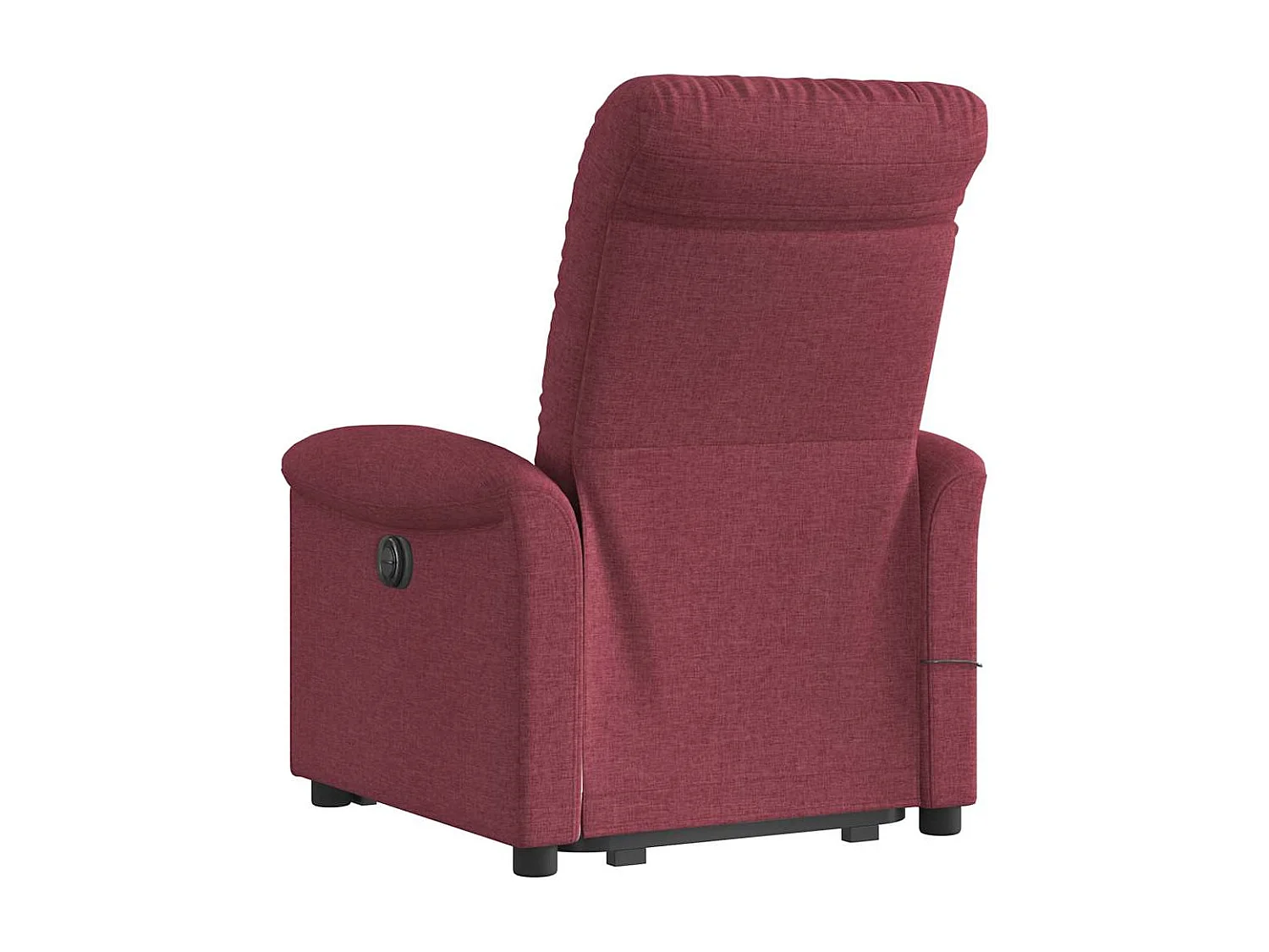 Sillón de salón | Silla | Sillón de masaje eléctrico reclinable elevable tela rojo tinto SHL2346