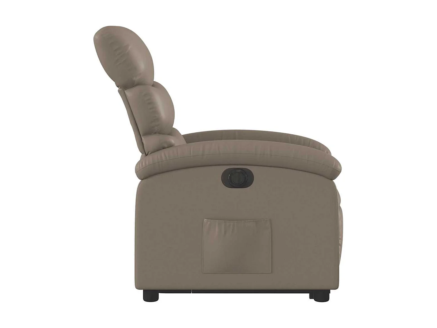 Relaxsessel mit Aufstehhilfe Elektrisch | Lounge Sessel indoor Cappuccino Kunstleder SHL87157