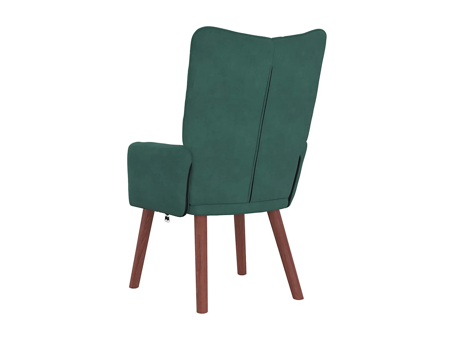 Relaxstoel | Ontspanningsstoel Donkergroen 63 x 67 x 94 cm Fluweel