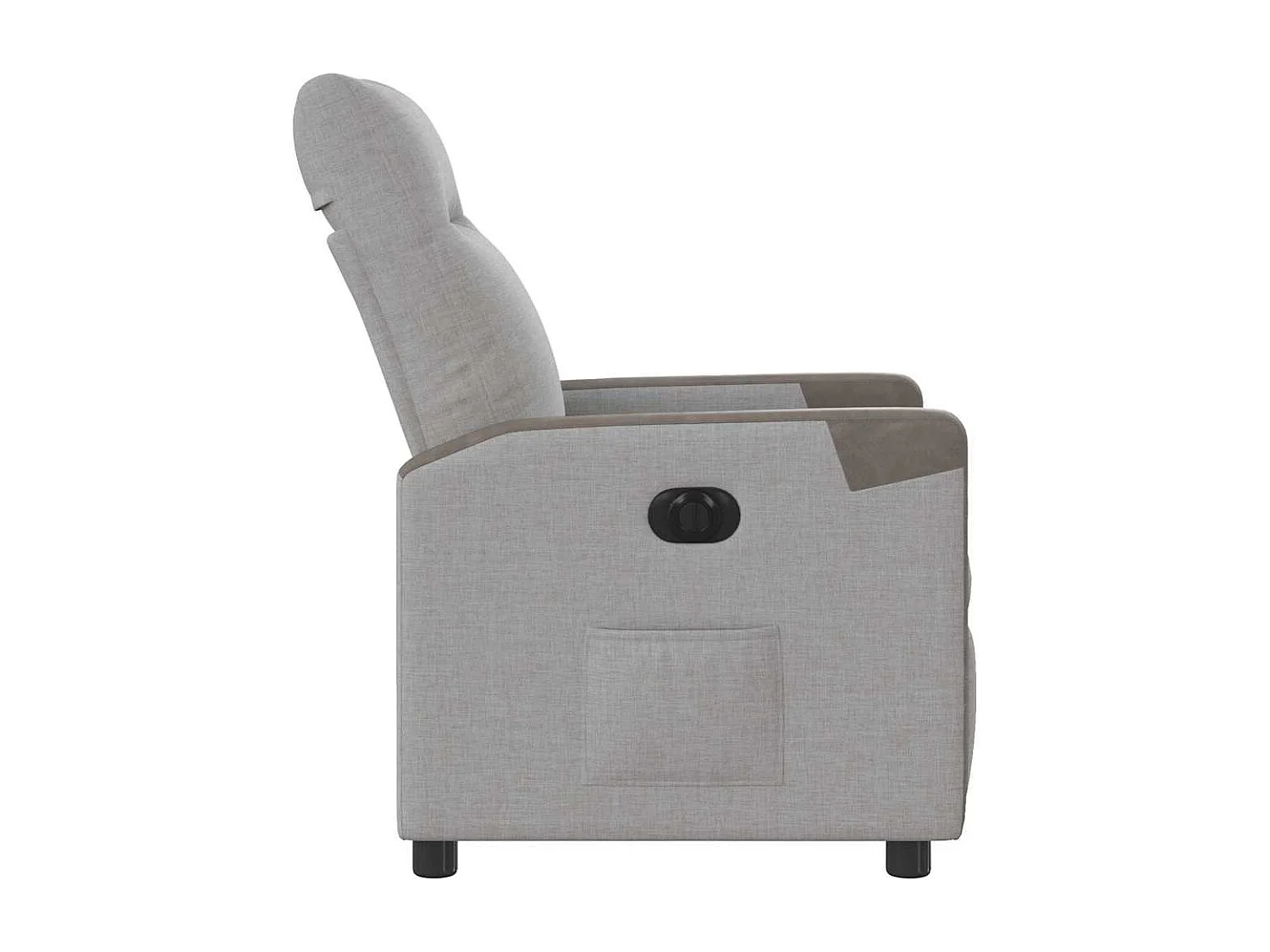 Fauteuil inclinable électrique-Chaise de relax-Fauteuil TV gris nuage tissu SHL2384