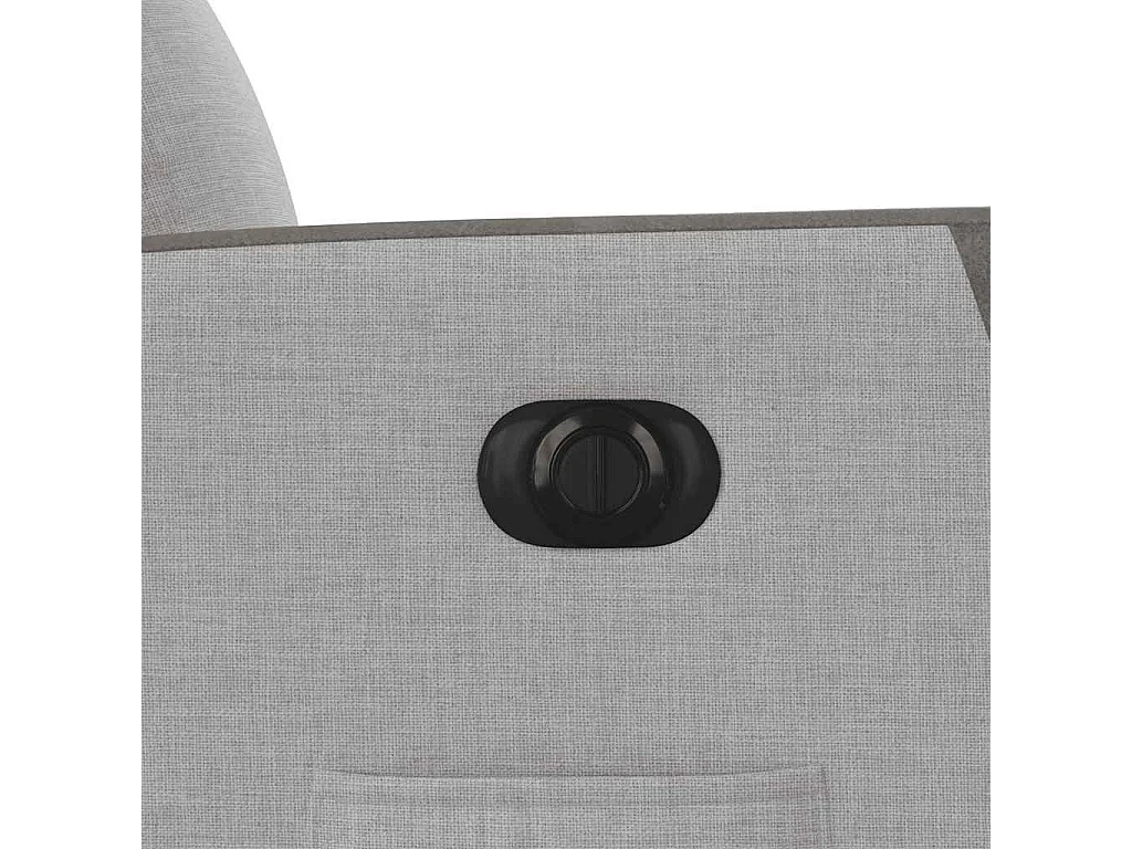 Fauteuil inclinable électrique-Chaise de relax-Fauteuil TV gris nuage tissu SHL2384