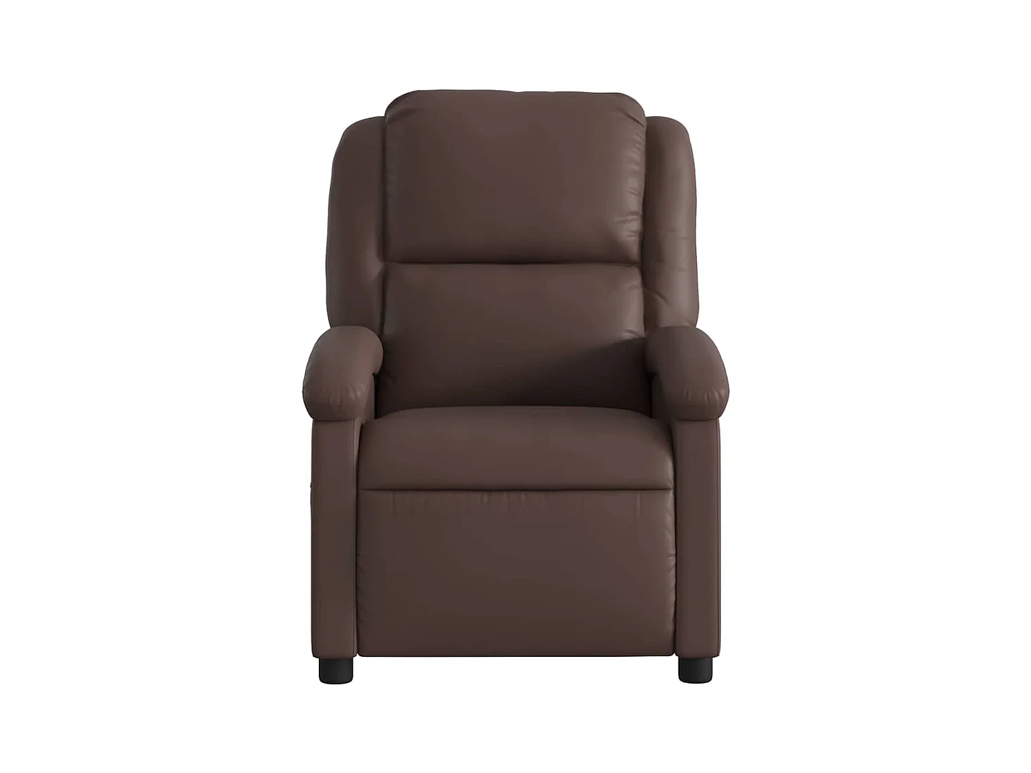 Sillón de salón | Silla | Sillón de masaje reclinable cuero sintético marrón SHL8383