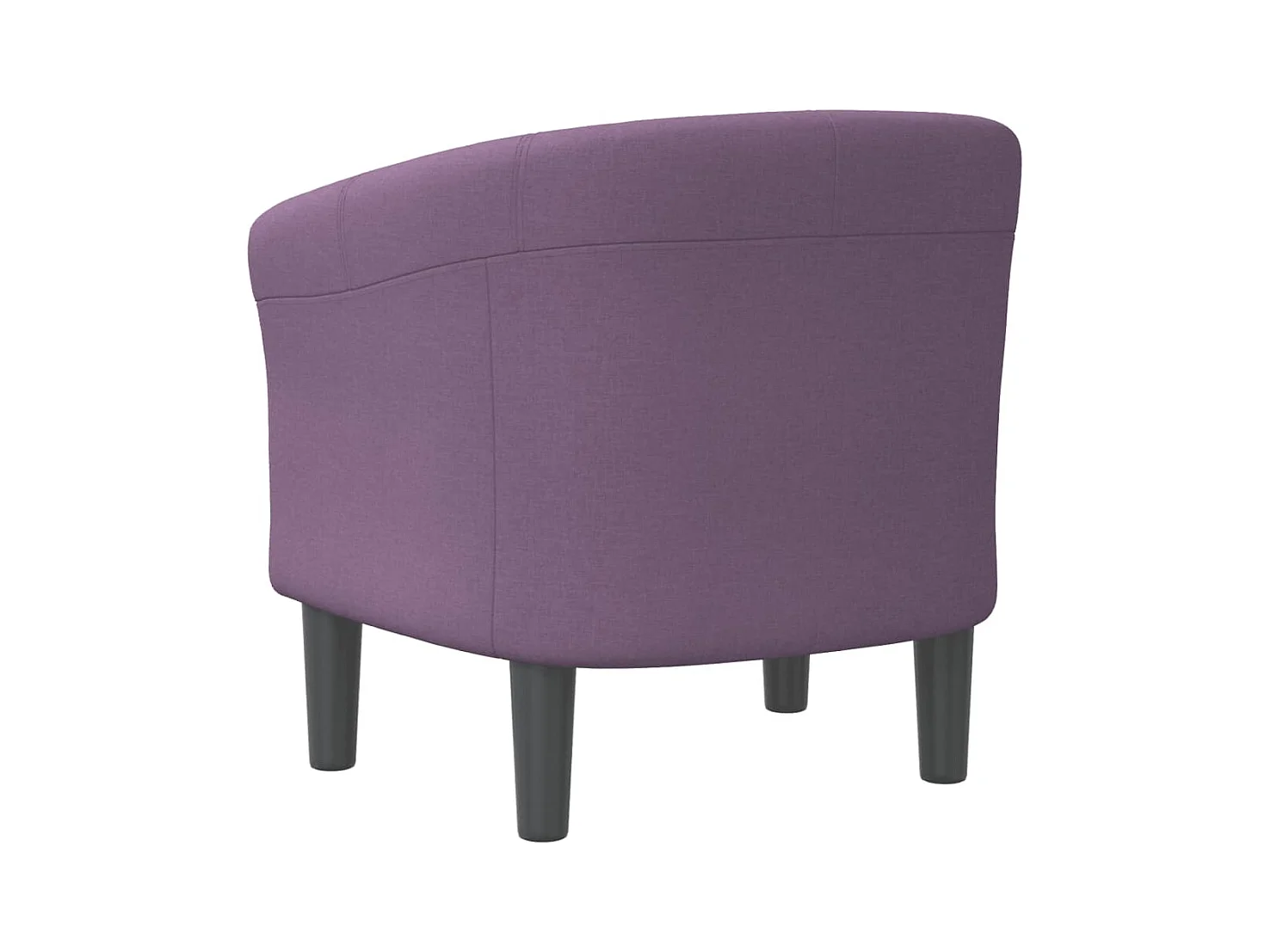 Sillón de salón | Silla de relax | Sillón de tela morado SHL8743