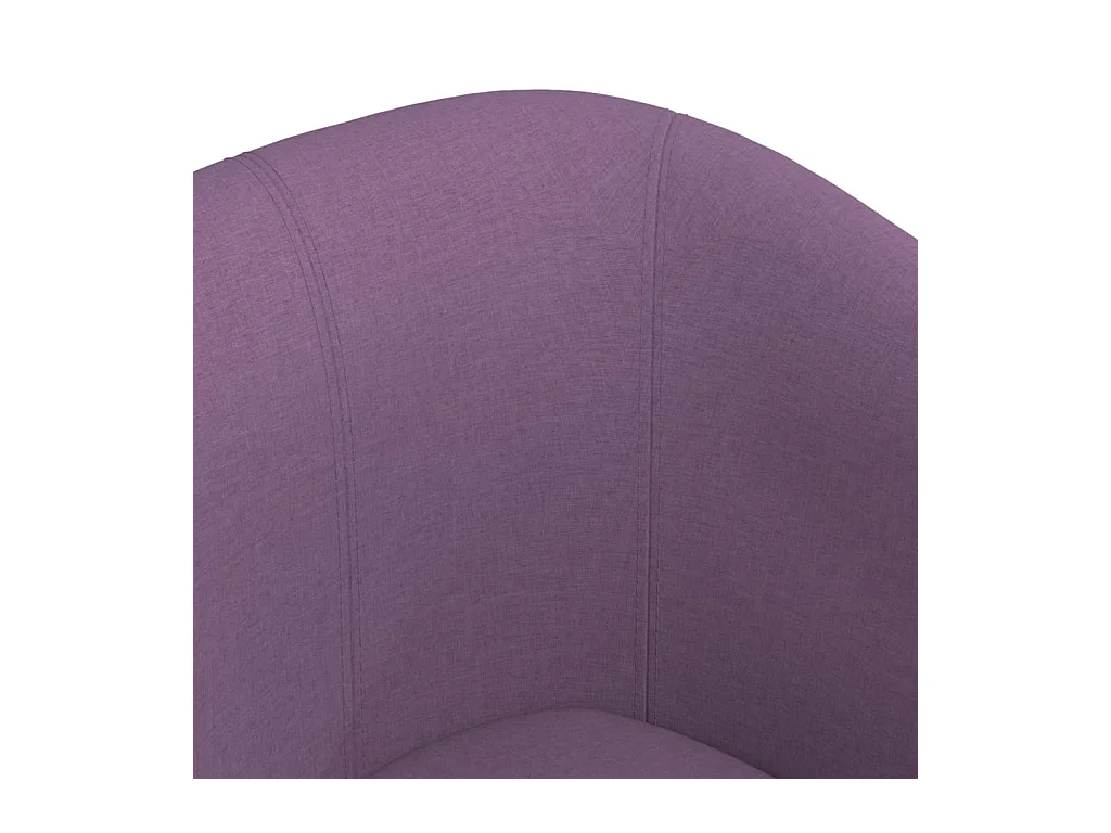 Sillón de salón | Silla de relax | Sillón de tela morado SHL8743