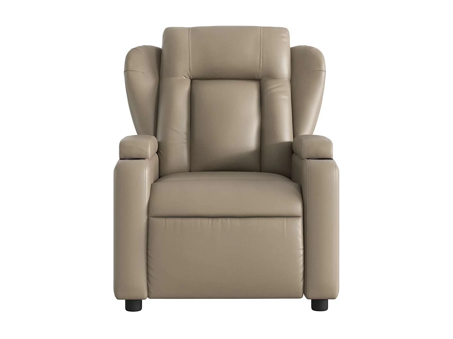 Fauteuil inclinable électrique-Fauteuil de massage pour Salon cappuccino similicuir SHL4931