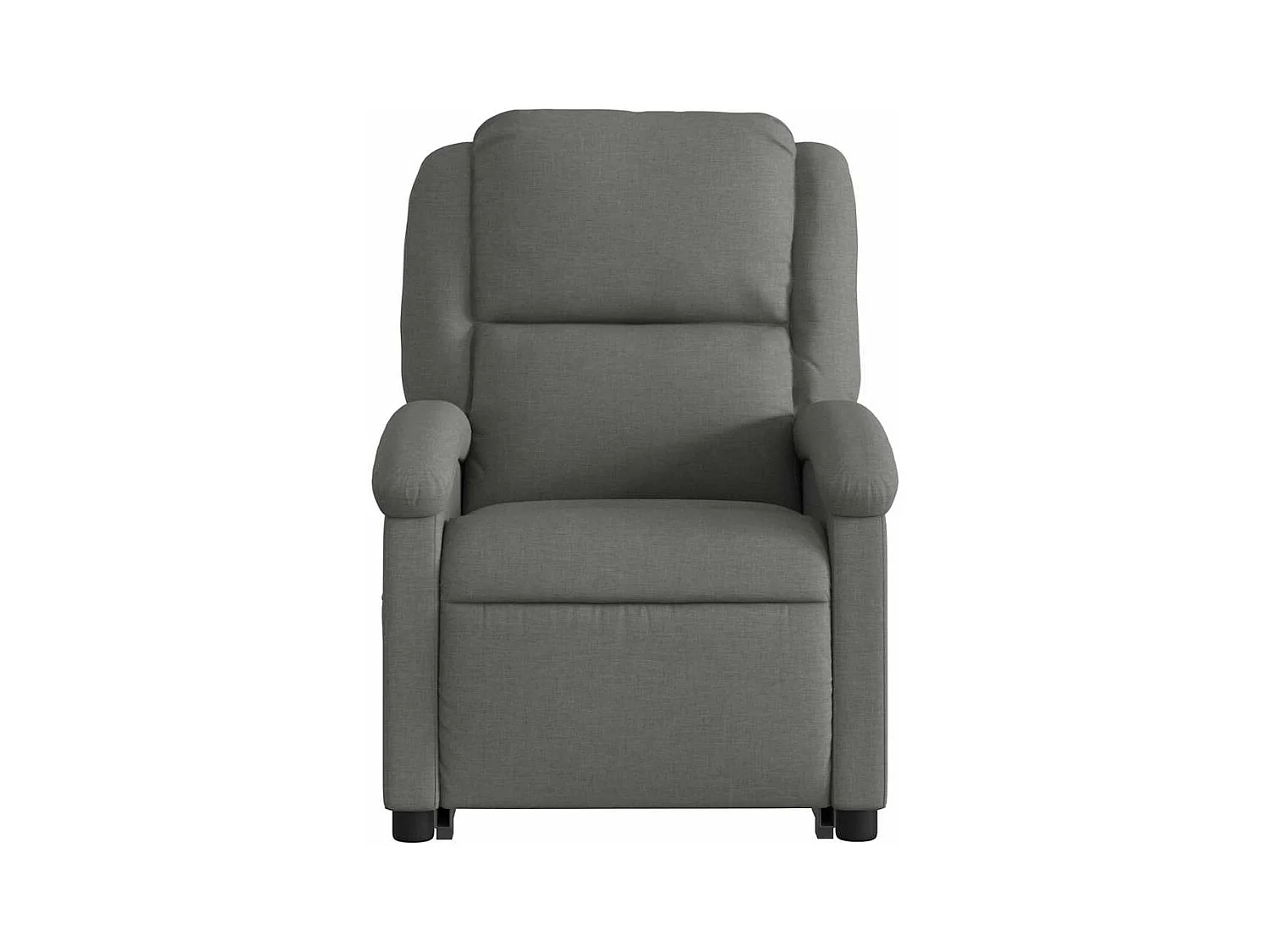 Sillón de relax | Silla | Sillón reclinable elevable de tela gris oscuro SHL9300