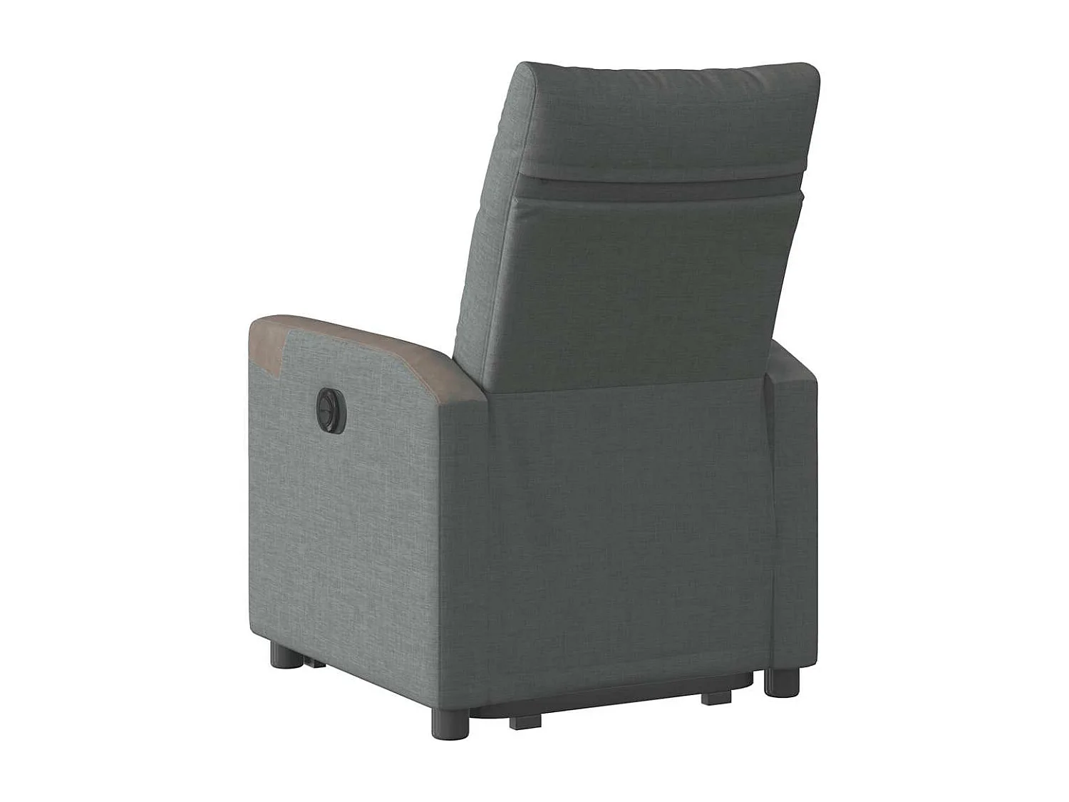 Sillón de relax | Silla | Sillón reclinable elevable de tela gris oscuro SHL7852