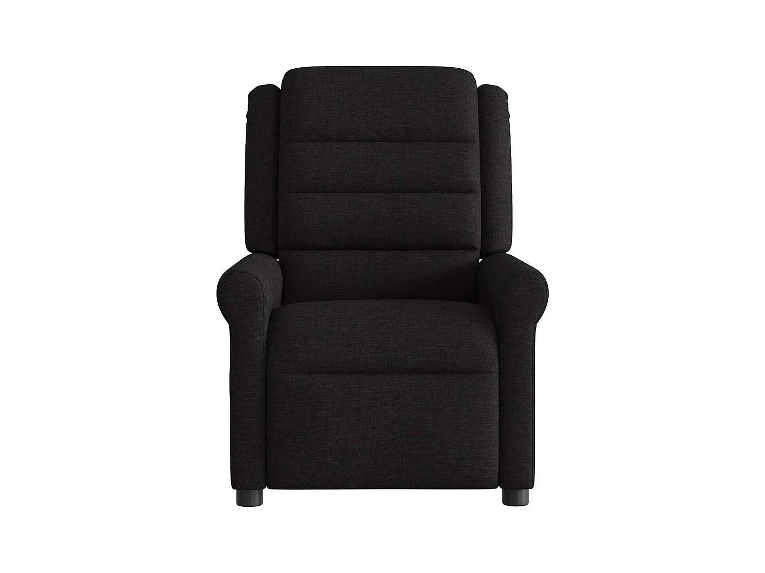 Sillón de relax | Sillón reclinable de masaje de tela negro SHL7032