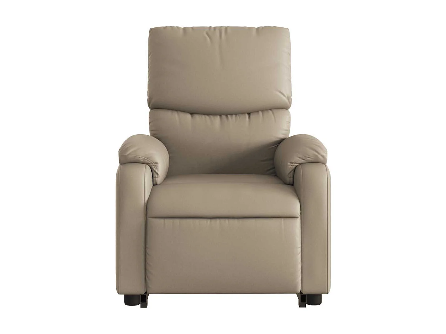Fauteuil inclinable-Chaise de relax-Fauteuil salon Cappuccino Similicuir SHL3420