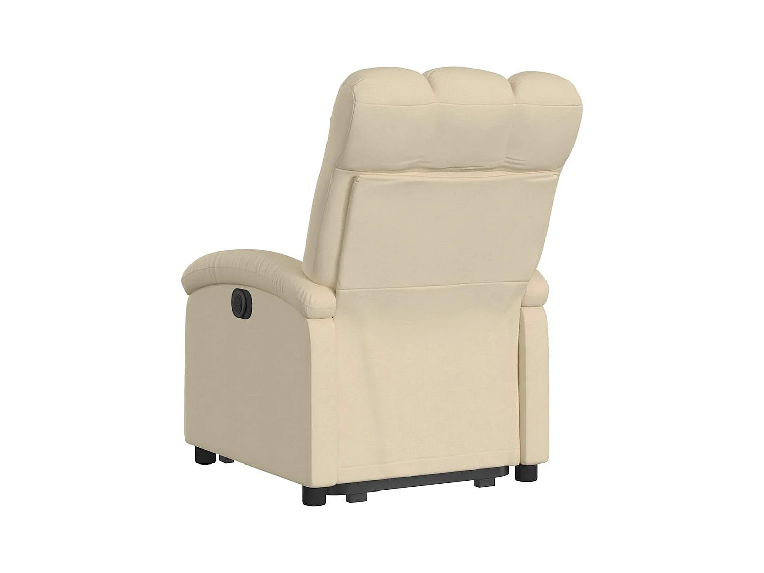 Fauteuil inclinable électrique-Chaise de relax crème tissu SHL4056