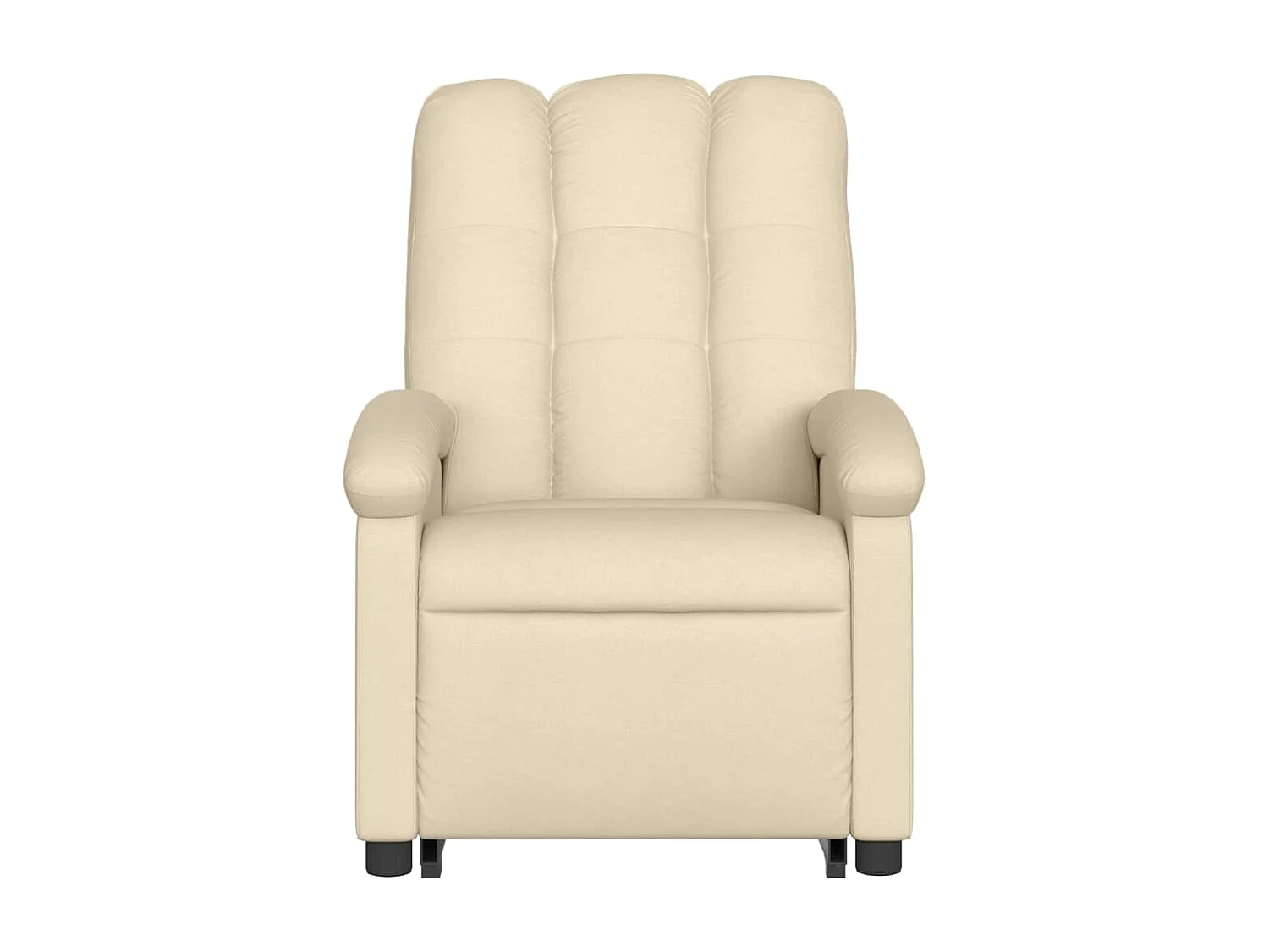 Relaxsessel mit Aufstehhilfe Elektrisch | Lounge Sessel indoor Creme Stoff SHL61475