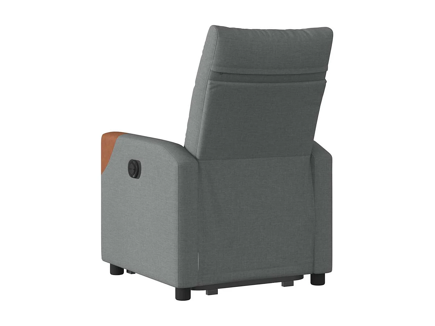 Fauteuil inclinable-Chaise de relax-Fauteuil TV Gris foncé Tissu SHL2628