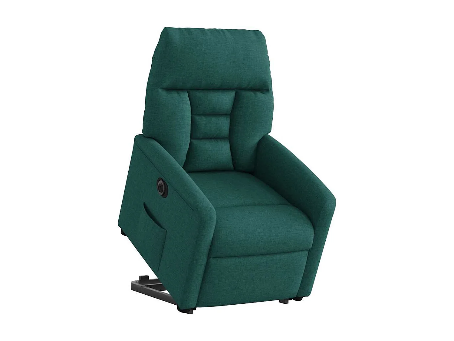 Fauteuil inclinable électrique-Chaise de relax-Fauteuil TV vert foncé tissu SHL1668