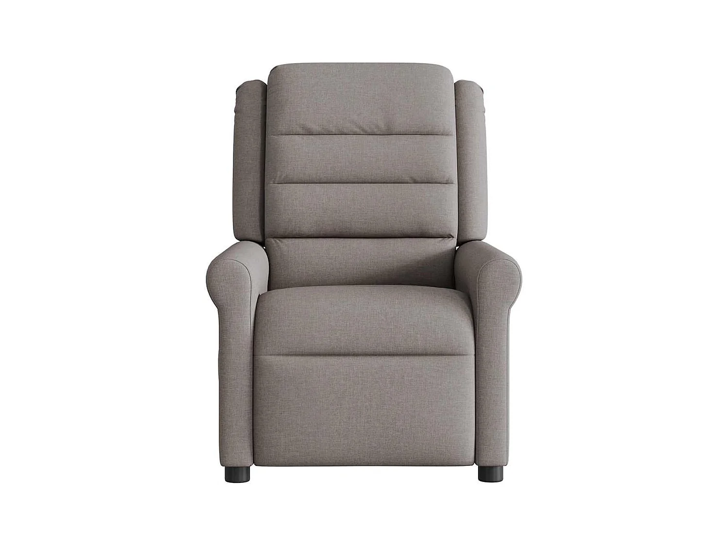 Sillón de relax | Silla | Sillón reclinable de tela gris taupe SHL7308