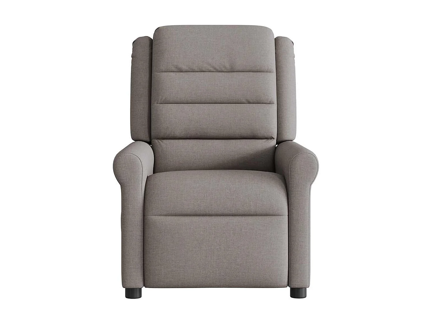 Fauteuil inclinable-Chaise de relax-Fauteuil TV Taupe Tissu SHL2357
