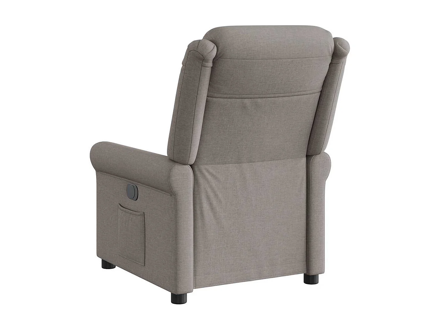 Fauteuil inclinable-Chaise de relax-Fauteuil TV Taupe Tissu SHL2357