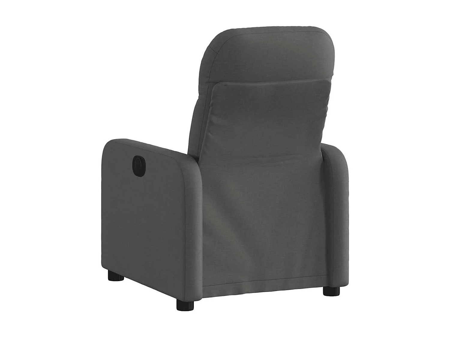 Fauteuil inclinable électrique-Chaise de relax-Fauteuil salon Gris foncé Tissu SHL5270