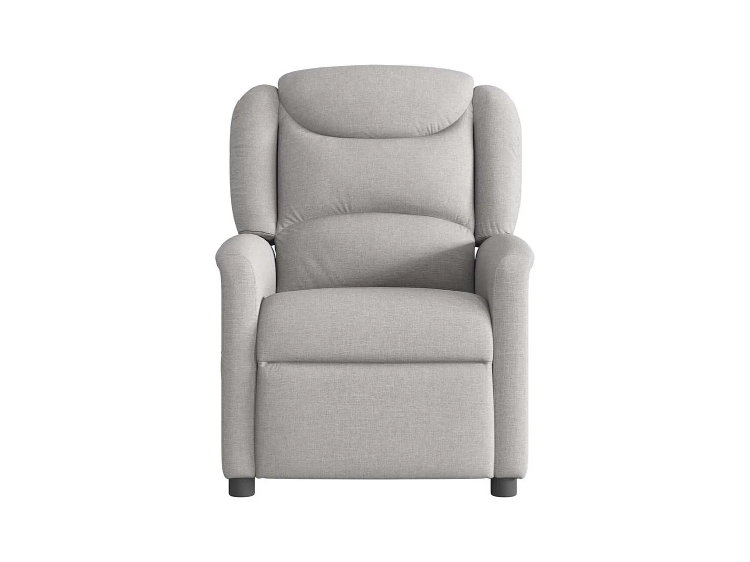 Fauteuil inclinable électrique-Chaise de relax-Fauteuil TV gris nuage tissu SHL2207
